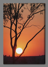 'Holding up the Sunset' Canvas Print